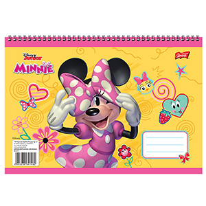84-273 Μπλοκ Ζωγραφικής 32φ Minnie 17x25cm χονδρική, Σχολικά χονδρική