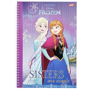 84-276 ΤΕΤΡΑΔΙΟ ΣΠΙΡΑΛ 60Φ FROZEN 17x25cm χονδρική, Σχολικά χονδρική
