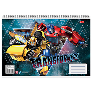 84-327 ΜΠΛΟΚ ΖΩΓΡΑΦΙΚΗΣ 32Φ TRANSFORMERS 22x32cm χονδρική, Σχολικά χονδρική