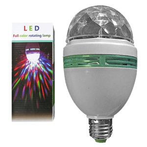 88-406 ΛΑΜΠΑ LED ΤΡΙΧΡΩΜΗ-ΠΕΡΙΣΤΡΕΦΟΜΕΝΗ 15x8cm χονδρική, Είδη Σπιτιού χονδρική
