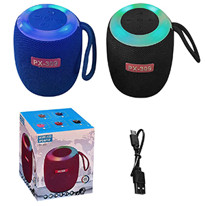 88-468 Ηχείο Bluetooth με φως & Σχοινάκι 8,5x8cm χονδρική, Ψιλικά χονδρική