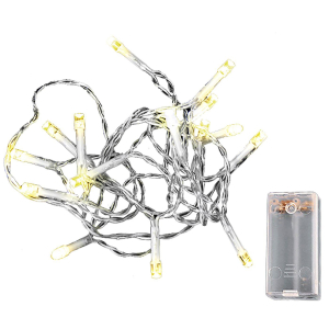 93-1259 20 led Μπαταρίας Control Λευκό  χονδρική, Χριστουγεννιάτικα χονδρική