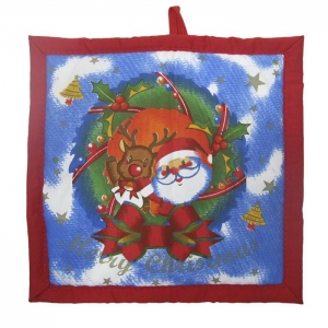 93-1359 ΠΙΑΣΤΡΑ ΚΟΥΖΙΝΑΣ ΧΡΙΣΤΟΥΓΕΝΝΩΝ 23x23cm χονδρική, Χριστουγεννιάτικα χονδρική