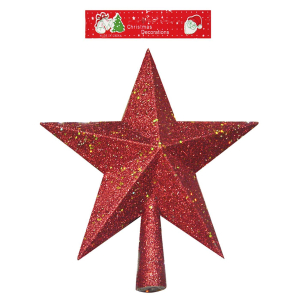 93-1683 Κορυφή Άστρο Glitter 20cm χονδρική, Χριστουγεννιάτικα χονδρική