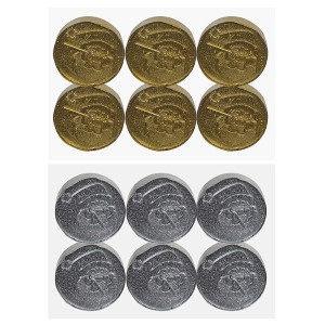 93-1735 ΡΕΣΩ ΑΓΙΟΣ ΣΕΤ=6ΤEM 6x2cm χονδρική, Χριστουγεννιάτικα χονδρική
