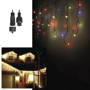 93-2382 100 led Χρωματιστά Εξωτερικά Βροχή-Επέκταση l. V. (δεν Περιέχεται ο Μετασχηματιστής)  χονδρική, Χριστουγεννιάτικα χονδρική