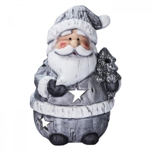 93-2391 ΚΗΡΟΠΗΓΕΙΟ ΚΕΡΑΜΕΙΚΟ ΑΓ. ΒΑΣΙΛΗΣ 16x11x9cm χονδρική, Χριστουγεννιάτικα χονδρική