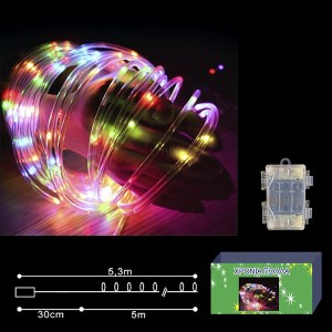 93-2565 ΦΩΤΟΣΩΛΗΝΑΣ microLED ΠΟΛΥΧΡΩΜΟΣ 5m χονδρική, Χριστουγεννιάτικα χονδρική