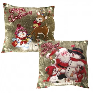 93-2631 ΜΑΞΙΛΑΡΙ XMAS ΒΕΛΟΥΤΕ 33x33cm χονδρική, Χριστουγεννιάτικα χονδρική