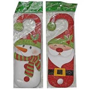 93-2786 ΠΙΝΑΚΙΔΑ ΠΟΡΤΑΣ XMAS 32x11cm χονδρική, Χριστουγεννιάτικα χονδρική