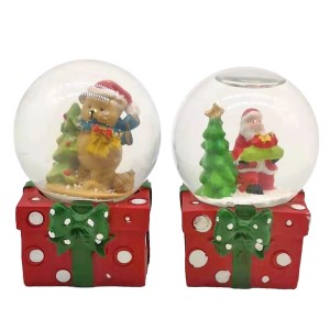 93-3043 ΧΙΟΝΟΜΠΑΛΑ XMAS ΜΕ ΒΑΣΗ ΔΩΡΟ Φ6.5cm χονδρική, Χριστουγεννιάτικα χονδρική