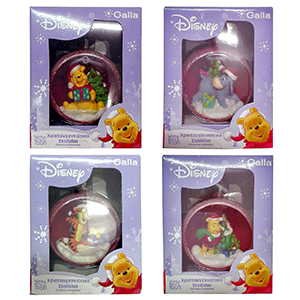 93-3074 ΜΠΑΛΑ ΣΤΟΛΙΔΙ WINNIE THE POOH 7.5cm χονδρική, Χριστουγεννιάτικα χονδρική