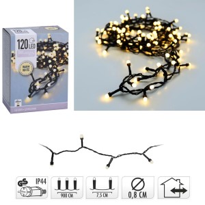 93-3101 120 LED ΛΕΥΚΑ ΣΤΑΘΕΡΑ ΜΗ ΕΠΕΚΤΕΙΝΟΜΕΝΑ  χονδρική, Χριστουγεννιάτικα χονδρική