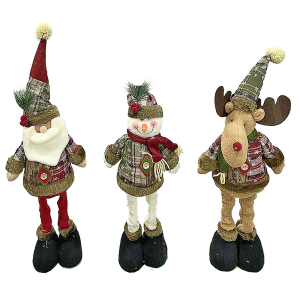 93-3173 Φιγούρα Xmas με Πτυσσόμενα Πόδια ~60cm χονδρική, Χριστουγεννιάτικα χονδρική