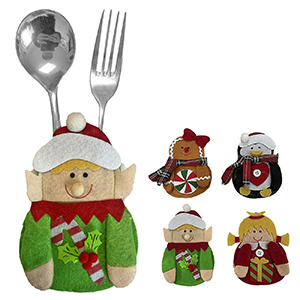 93-3179 ΘΗΚΗ XMAS ΓΙΑ ΜΑΧΑΙΡΟΠΗΡΟΥΝΑ 16x10cm χονδρική, Χριστουγεννιάτικα χονδρική