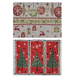 93-3183 Σουπλά Δέντρο Christmas 44x34cm χονδρική, Χριστουγεννιάτικα χονδρική