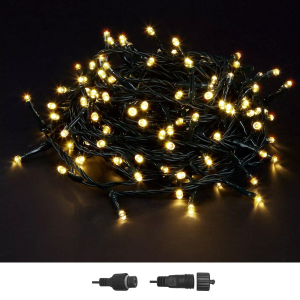 93-3478 100 Λαμπάκια led Λευκό Θερμό σε Σειρά με Επέκταση & Προγράμματα Ip44 5m (δεν Περιέχεται ο Μετασχηματιστής) χονδρική, Χριστουγεννιάτικα χονδρική
