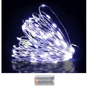 93-3486 100 Λαμπάκια led Copper Μπαταρίας Λευκό Ψυχρό σε Σειρά Σταθερά Ip20 10,3m χονδρική, Χριστουγεννιάτικα χονδρική