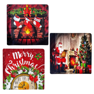 93-3628 Θήκη Μαξιλαριού Βελουτέ Xmas 45x45cm χονδρική, Χριστουγεννιάτικα χονδρική