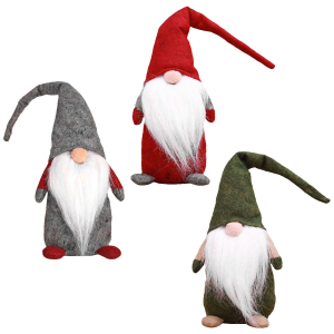 93-3645 Άγιος Νάνος Gnome Μακρύ Σκούφο 44x14cm χονδρική, Χριστουγεννιάτικα χονδρική