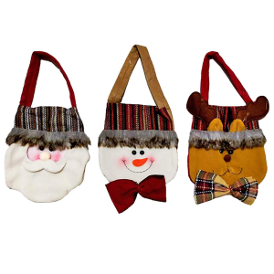 93-3698 Τσάντα Φιγούρα Xmas 25x21cm χονδρική, Χριστουγεννιάτικα χονδρική