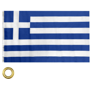 96-11 Σημαία Ελληνική Υφασμάτινη για Κοντάρι 90x150cm χονδρική, Σχολικά χονδρική