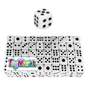 96-617 Dice Ζάρια 100τεμ 1cm χονδρική, Παιχνίδια χονδρική