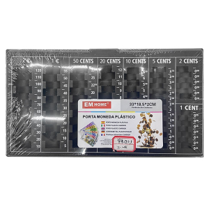 96-858 Επιτραπέζια Θήκη Κερμάτων 33x18x2,5cm χονδρική, Ψιλικά χονδρική