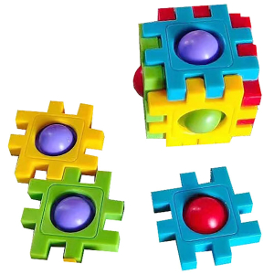 96-862 Pop it Fidget Τρίλιζα 4x4cm χονδρική, Παιχνίδια χονδρική