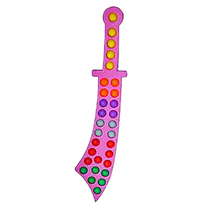 96-866 Pop it Fidget Χατζάρα 56x6,5cm χονδρική, Παιχνίδια χονδρική