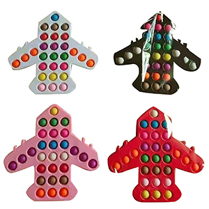 96-871  POP IT FIDGET ΑΕΡΟΠΛΑΝΟ 25,5x24cm χονδρική, Παιχνίδια χονδρική