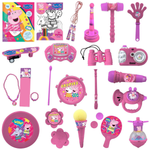 96-877 ΤΥΧΕΡΗ ΣΑΚΟΥΛΑ PEPPA PIG ΤΩΝ 5 ΕΥΡΩ 50x40cm χονδρική, Παιχνίδια χονδρική