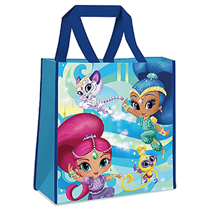 96-887 ΤΣΑΝΤΑ ΓΙΑ ΨΩΝΙΑ ΥΦΑΣΜΑΤΙΝΗ SHIMMER AND SHINE 38x38x12cm χονδρική, Είδη Σπιτιού χονδρική